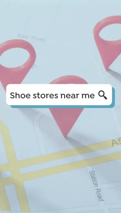 searching for nearby local stores