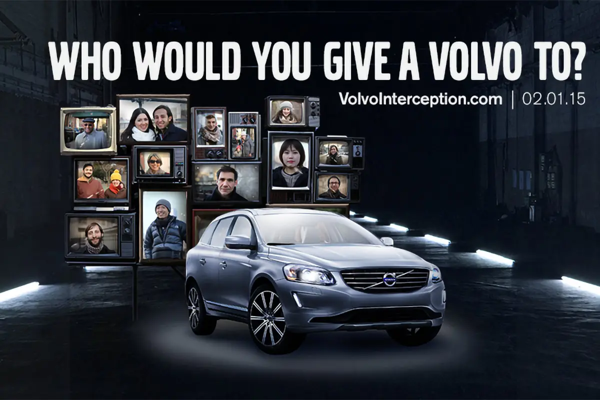 volvo's contest won twitter